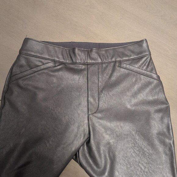 SPANX Leather Boot Cut Pants - Picture 1 of 5